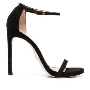 I’m selling the nudist black suede in 6.5 with 4.5 inch heel. Worn once.